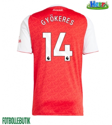 Arsenal Viktor Gyokeres #14 Hemmatröja 2025-26 Kortärmad